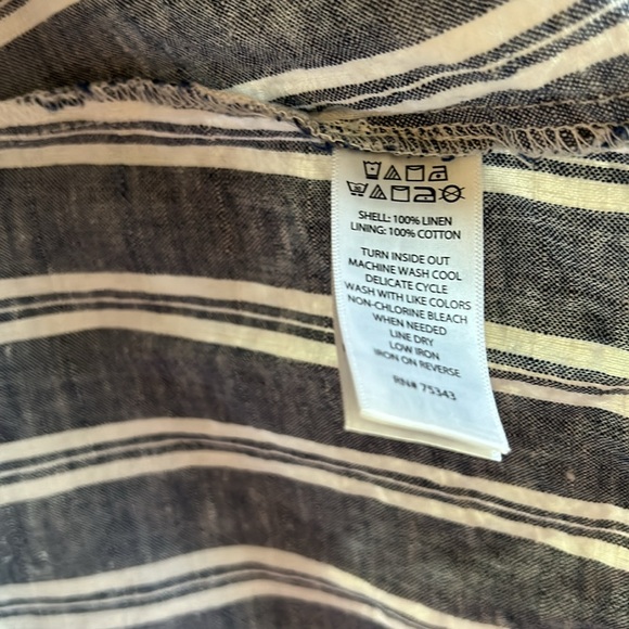 St. Tropez West Linen Maxi Dress - Picture 11 of 12